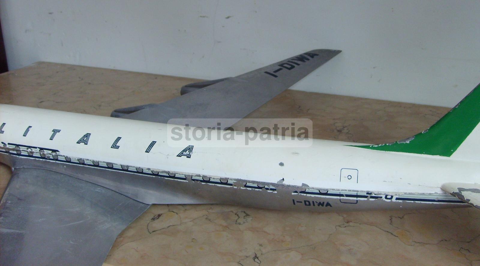 Aerei, Aereonautica, Aviazione, Alitalia, Bellissimo Grande Modellino, Fonderia Nucci immagine 9