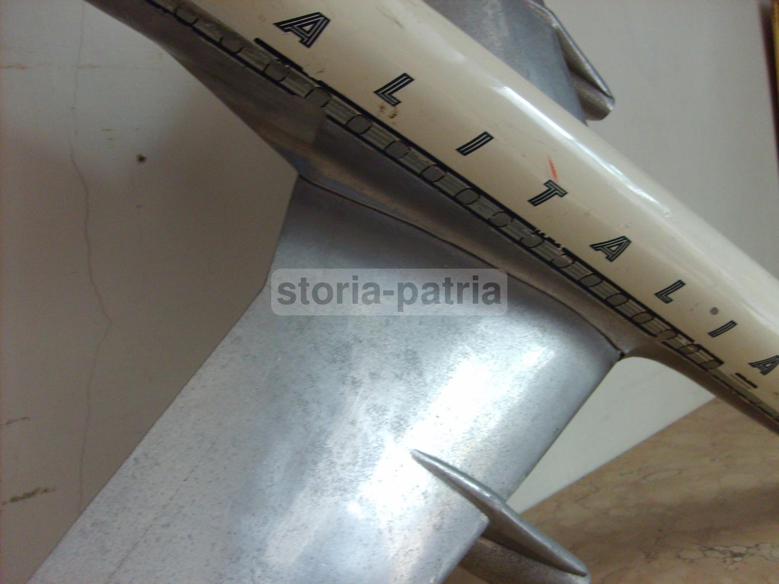 Aerei, Aereonautica, Aviazione, Alitalia, Bellissimo Grande Modellino, Fonderia Nucci immagine 12