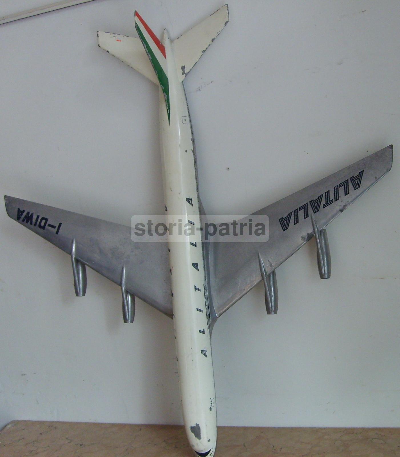 Aerei, Aereonautica, Aviazione, Alitalia, Bellissimo Grande Modellino, Fonderia Nucci immagine 13
