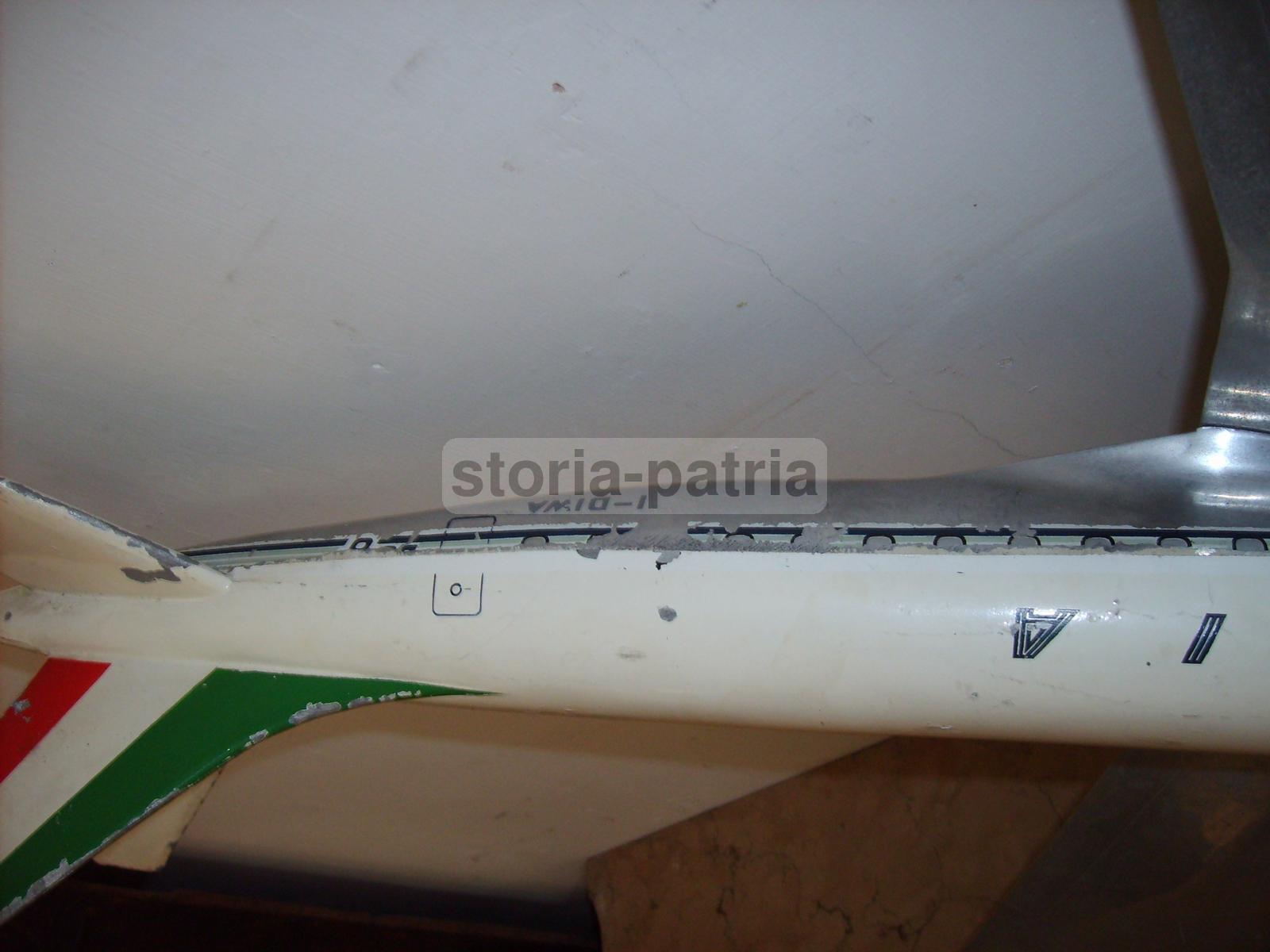 Aerei, Aereonautica, Aviazione, Alitalia, Bellissimo Grande Modellino, Fonderia Nucci immagine 19