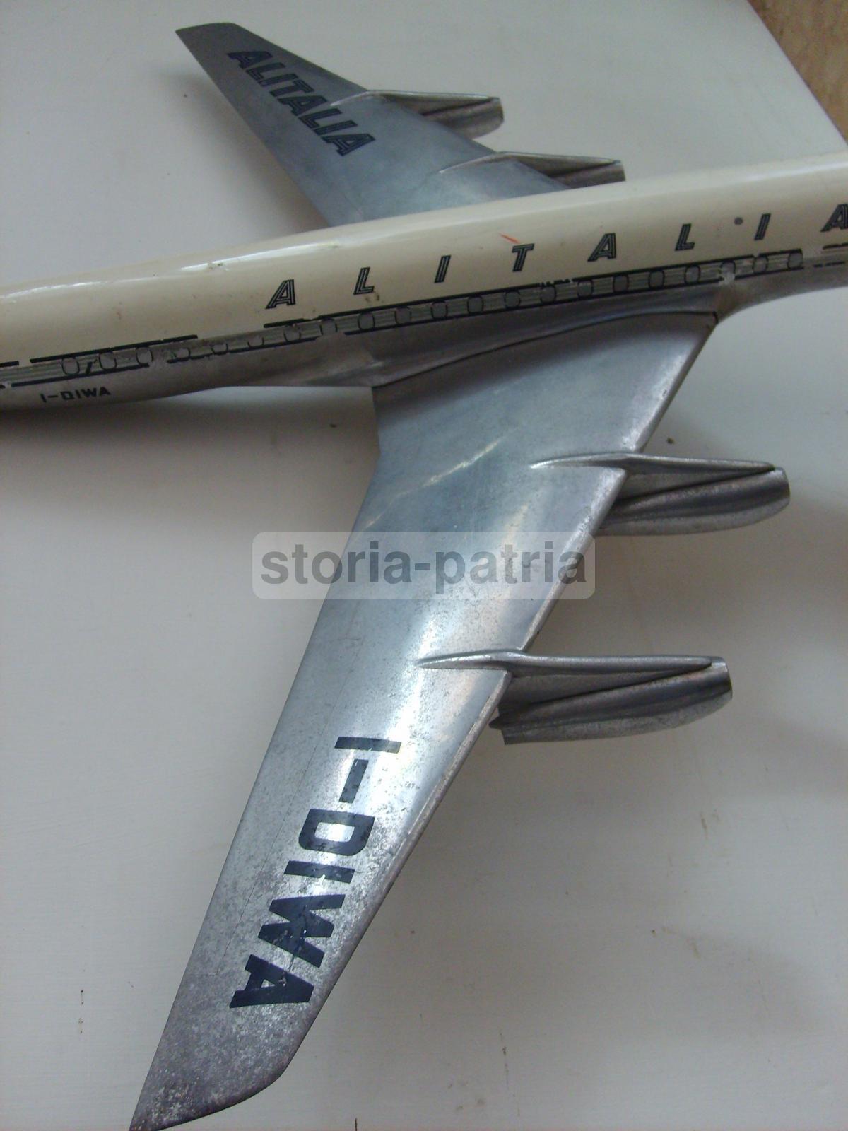 Aerei, Aereonautica, Aviazione, Alitalia, Bellissimo Grande Modellino, Fonderia Nucci immagine 21