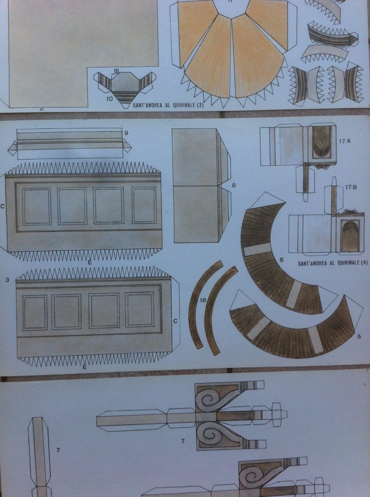 Architettura, Ingegneria, Gioco Di Costruzioni, Chiesa, Roma, Santandrea, Quirinale immagine 3