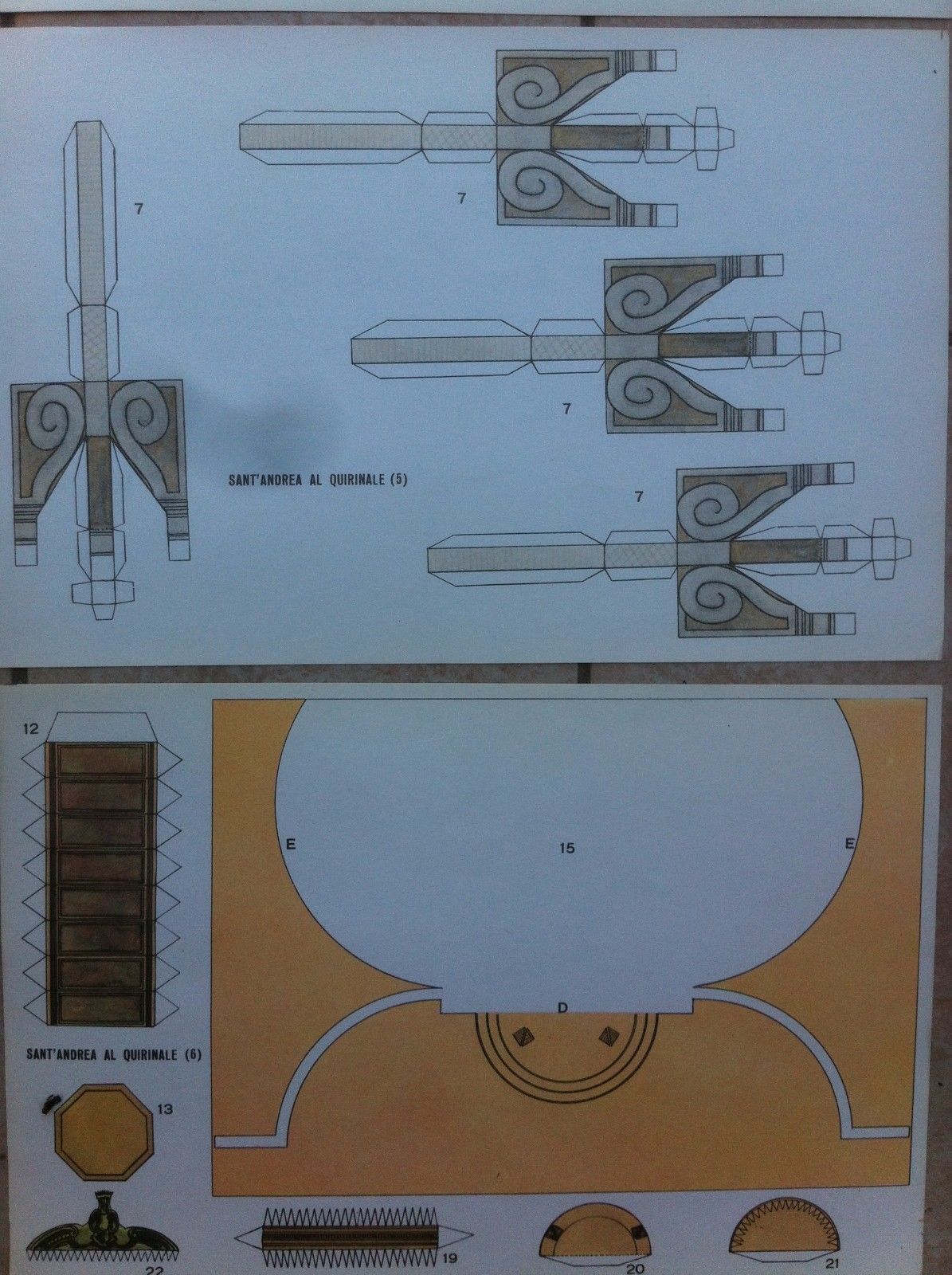 Architettura, Ingegneria, Gioco Di Costruzioni, Chiesa, Roma, Santandrea, Quirinale immagine 4