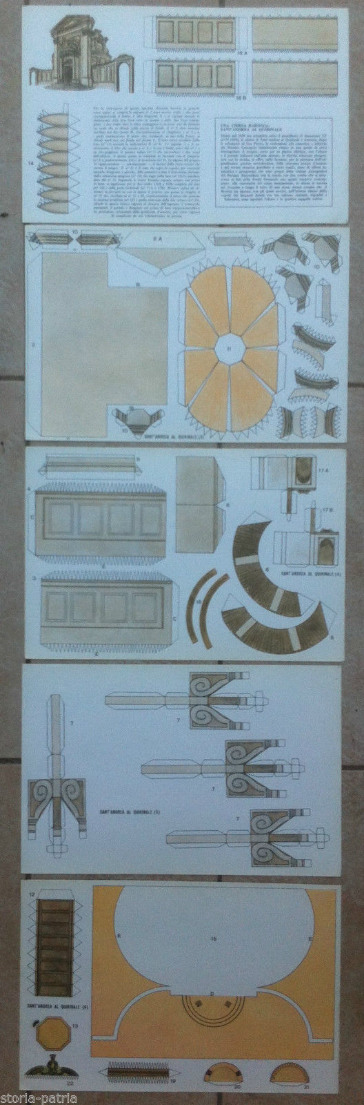 Architettura, Ingegneria, Gioco Di Costruzioni, Chiesa, Roma, Santandrea, Quirinale immagine 5