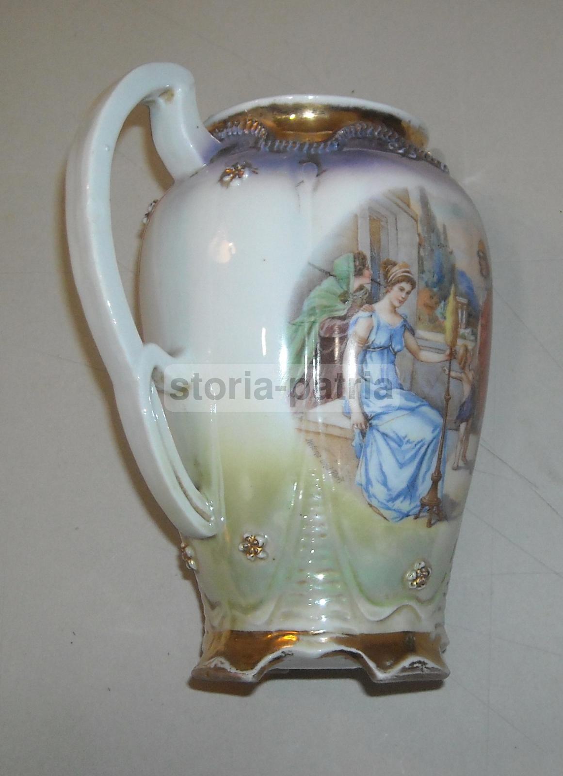 Artistica Porcellana, Elegante Modellato, Gioco Degli Scacchi, Arte, Induno, Tiepolo immagine 4