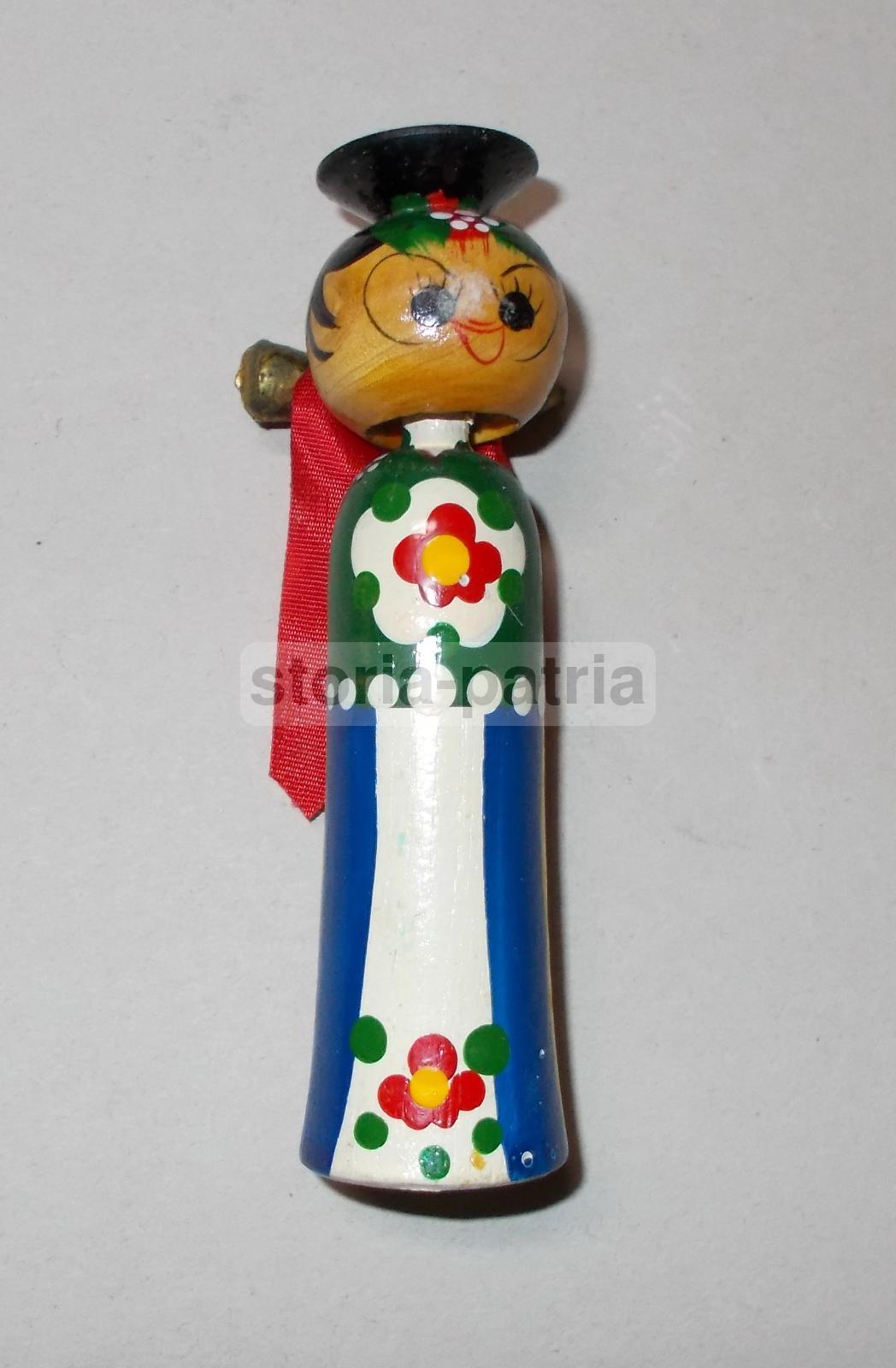 Artistico Soprammobile, Legno Dipinto, Artistiche Decorazioni, Costume Asiatico immagine 2