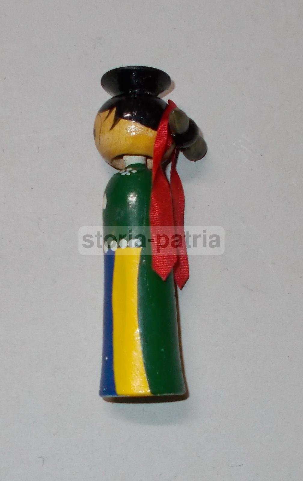 Artistico Soprammobile, Legno Dipinto, Artistiche Decorazioni, Costume Asiatico immagine 3