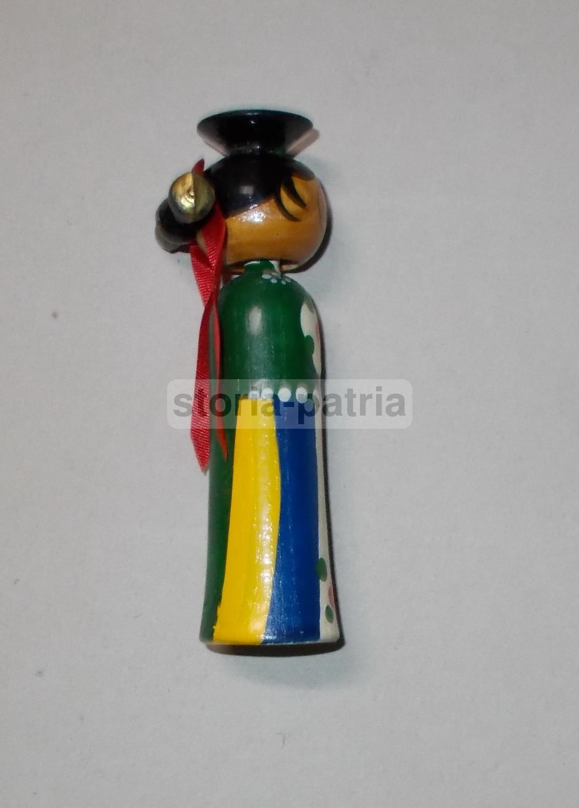 Artistico Soprammobile, Legno Dipinto, Artistiche Decorazioni, Costume Asiatico immagine 5