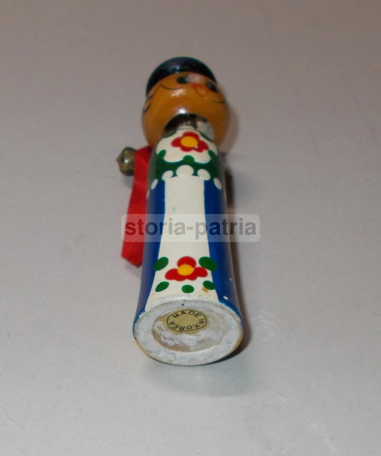 Artistico Soprammobile, Legno Dipinto, Artistiche Decorazioni, Costume Asiatico immagine 8