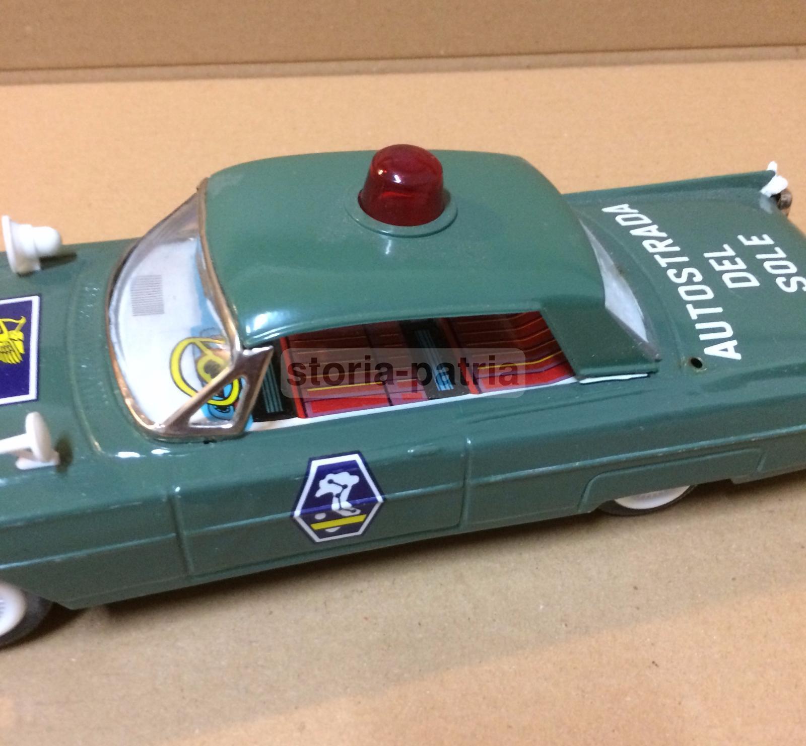 Giocattolo Da Collezione, Automobilina d'Epoca, Autostrada Del Sole, Marca Belloni immagine 3