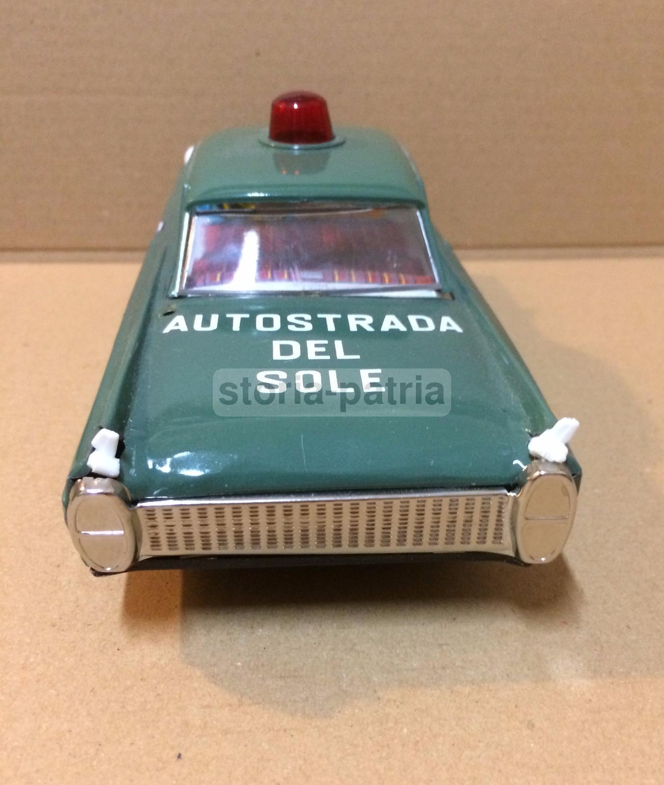 Giocattolo Da Collezione, Automobilina d'Epoca, Autostrada Del Sole, Marca Belloni immagine 14