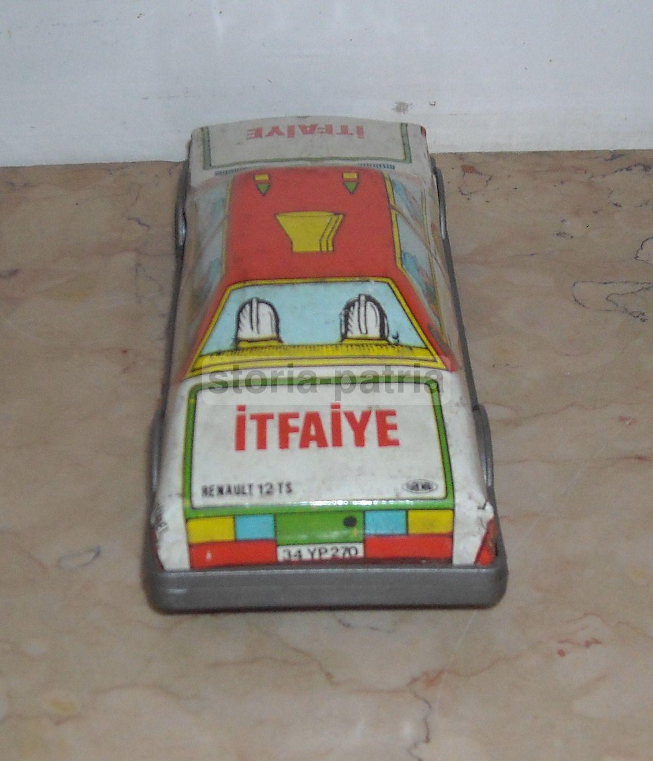Giocattolo Da Collezione, Pompieri, Vigili Del Fuoco, Anti Incendio, Auto Renault immagine 3