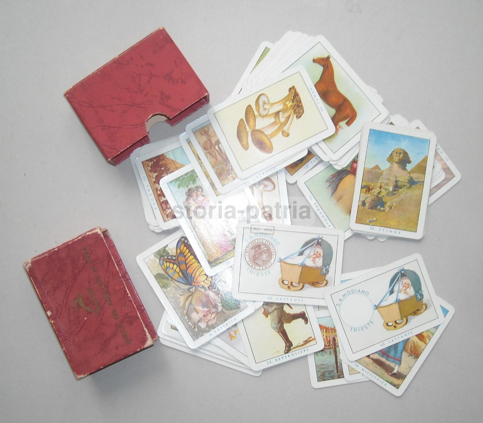 Giochi Di Carte, 40 Belle Illustrazioni, Citta, Venezia, Animali, Fiori, Costumi, Orso immagine 3