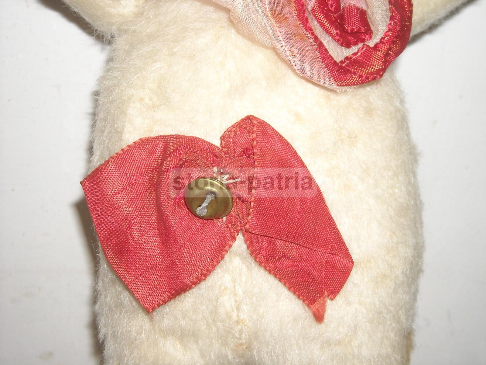 Graziosa Bambola d'Epoca, Inusuale, Molto Bella, Sonora, Da Collezione, Decorativa immagine 3