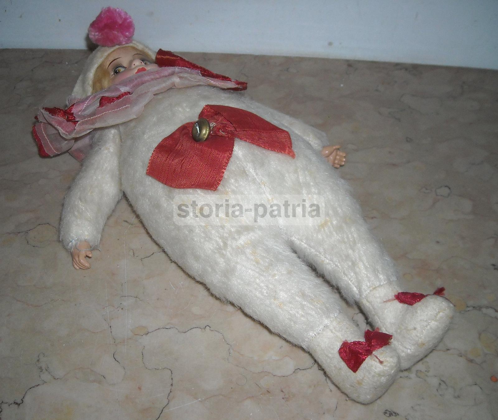 Graziosa Bambola d'Epoca, Inusuale, Molto Bella, Sonora, Da Collezione, Decorativa immagine 5