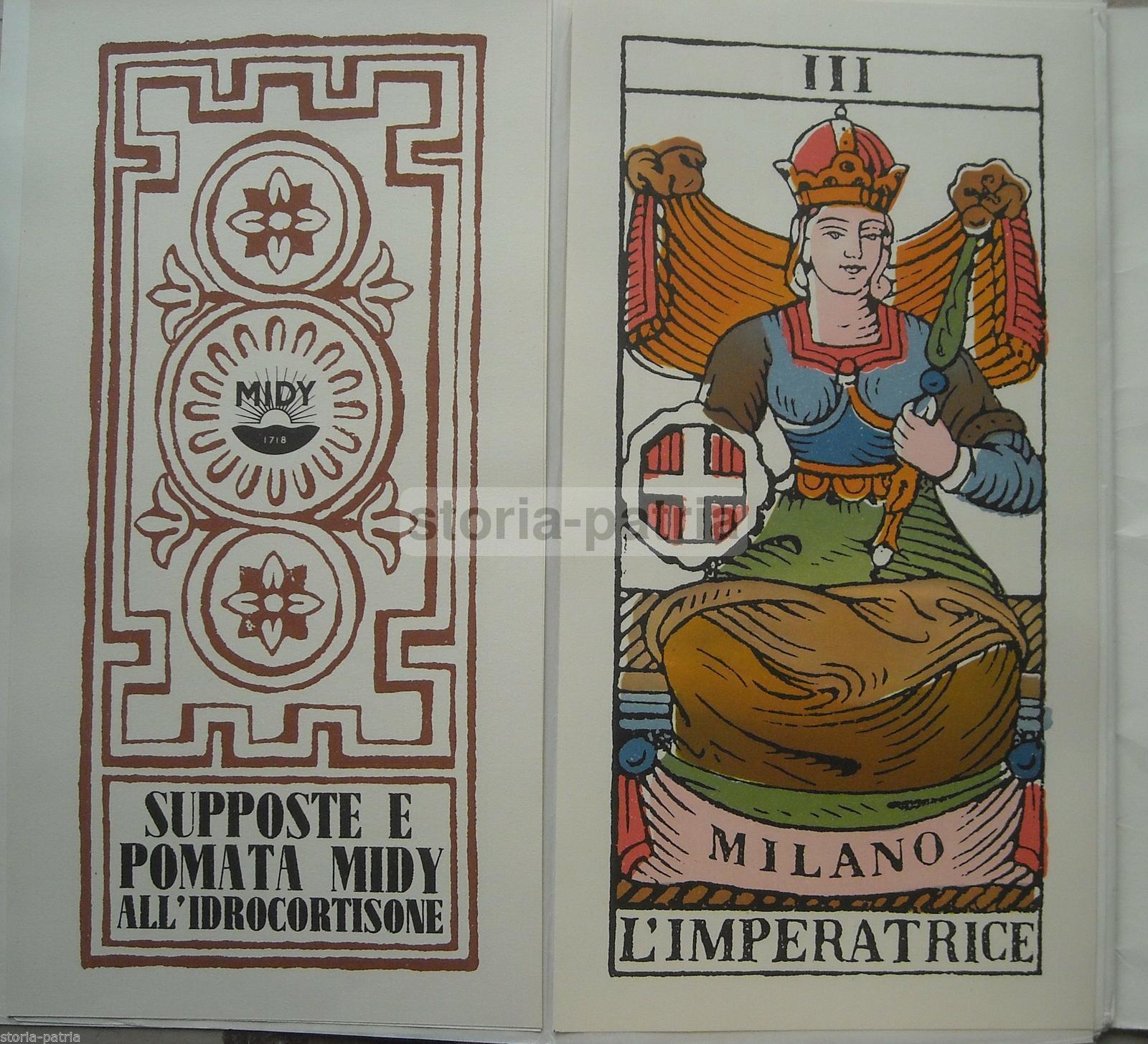Medicina, Farmacia, Pubblicitaria Farmaceutica, Carte Da Gioco, Esoterismo, Magia immagine 1