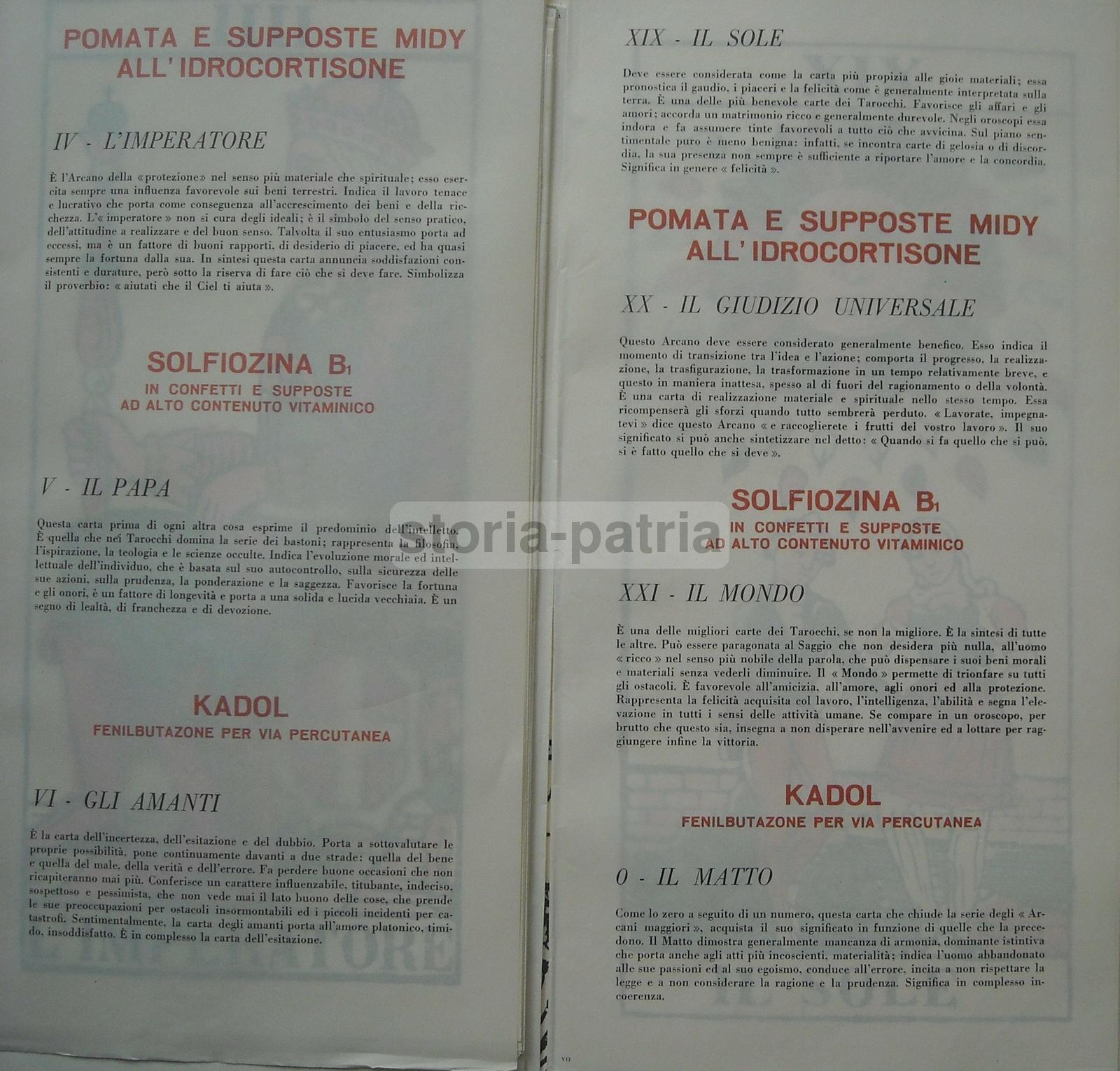 Medicina, Farmacia, Pubblicitaria Farmaceutica, Carte Da Gioco, Esoterismo, Magia immagine 9