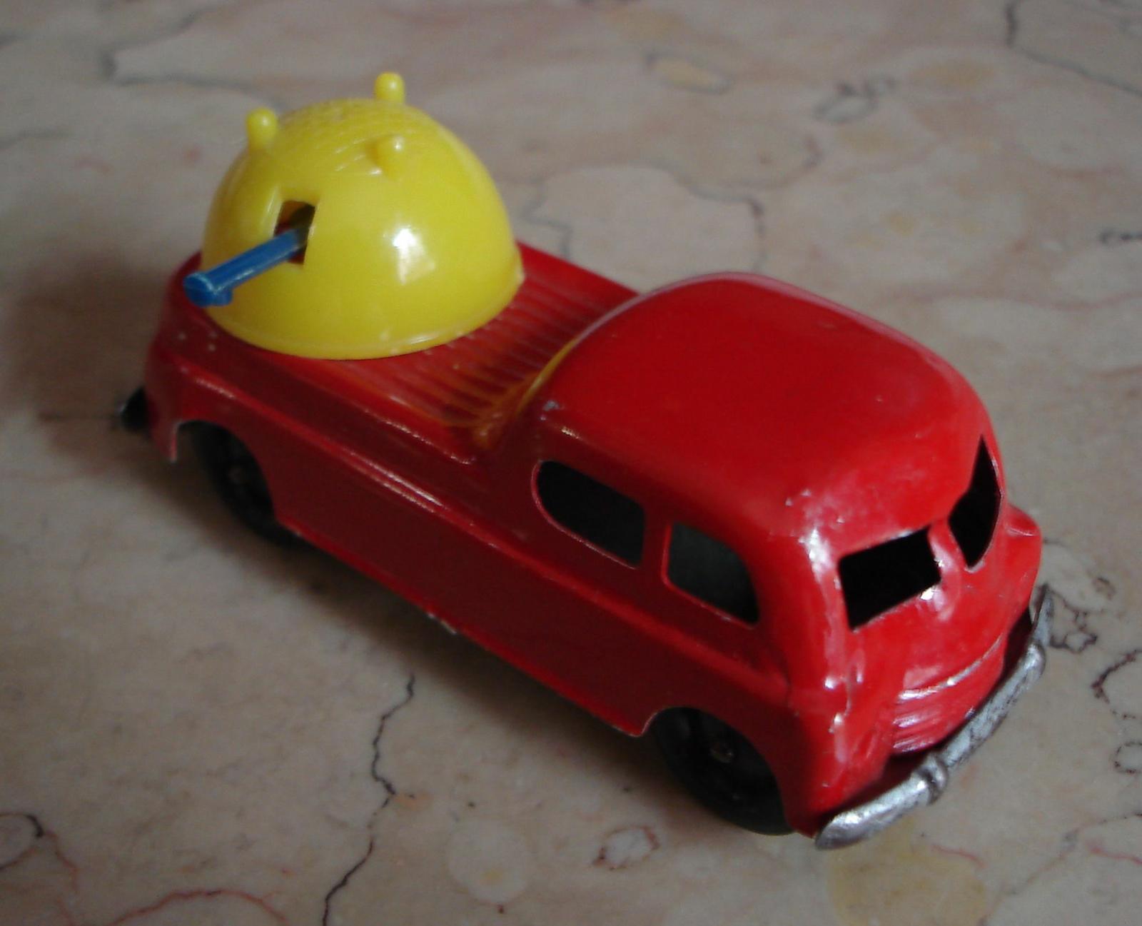 Militaria, Esercito, Giocattolo d'Epoca, Lima, Grazioso Mini Automezzo, Da Collezione immagine 3