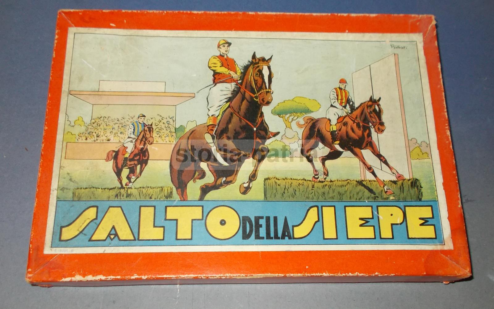 Sport, Ippica, Salto Ad Ostacoli, Cavalli, Gioco Da Collezione, Inusuale, Galbiati immagine 12