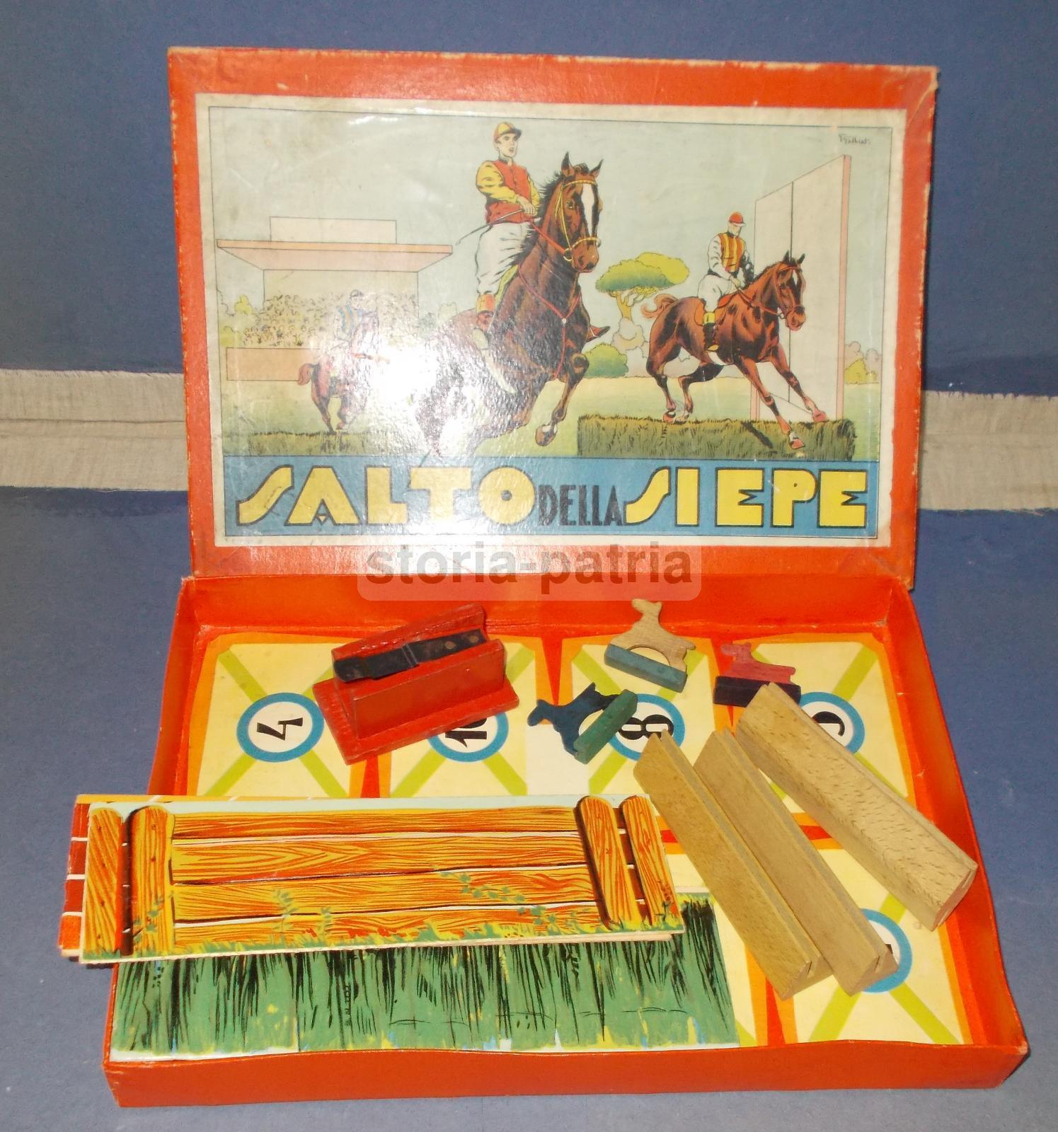 Sport, Ippica, Salto Ad Ostacoli, Cavalli, Gioco Da Collezione, Inusuale, Galbiati immagine 18