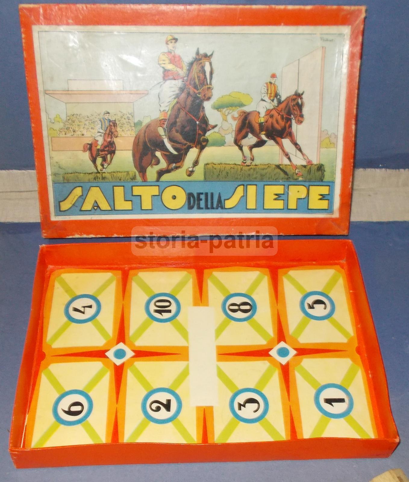 Sport, Ippica, Salto Ad Ostacoli, Cavalli, Gioco Da Collezione, Inusuale, Galbiati immagine 19