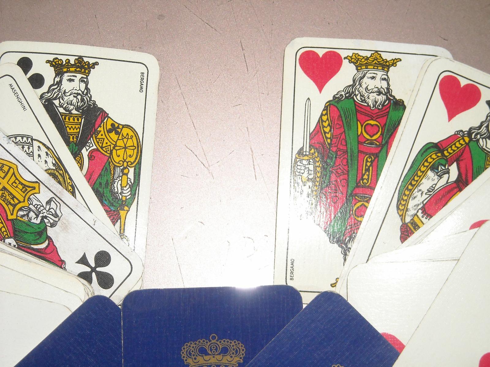 Vecchie Carte Da Gioco, Masenghini, Bergamo, Araldica, Monarchia, Corona Monarchica immagine 4