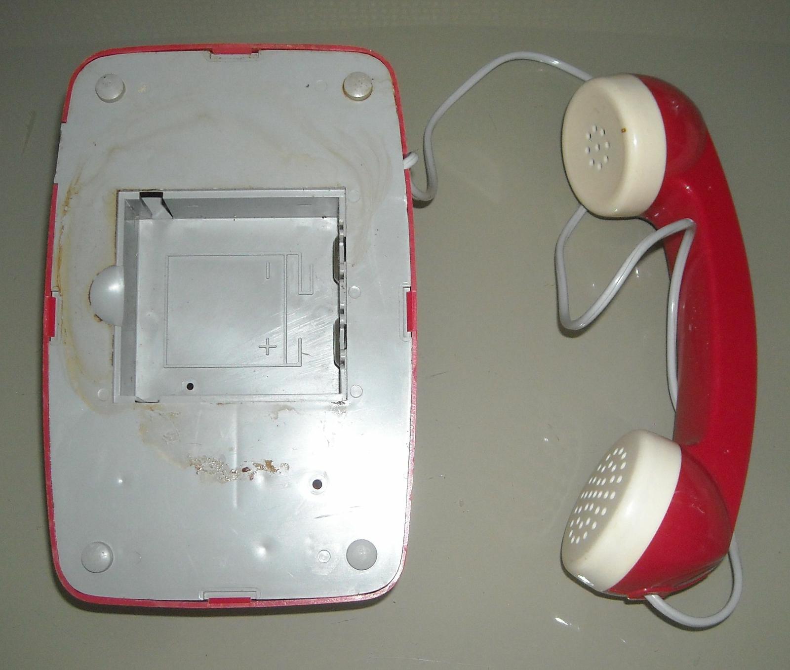 Vecchio Gioco Per Bambini, Telefonia, Coppia Di Telefoni Giocattolo, Ingap, d'Epoca immagine 6