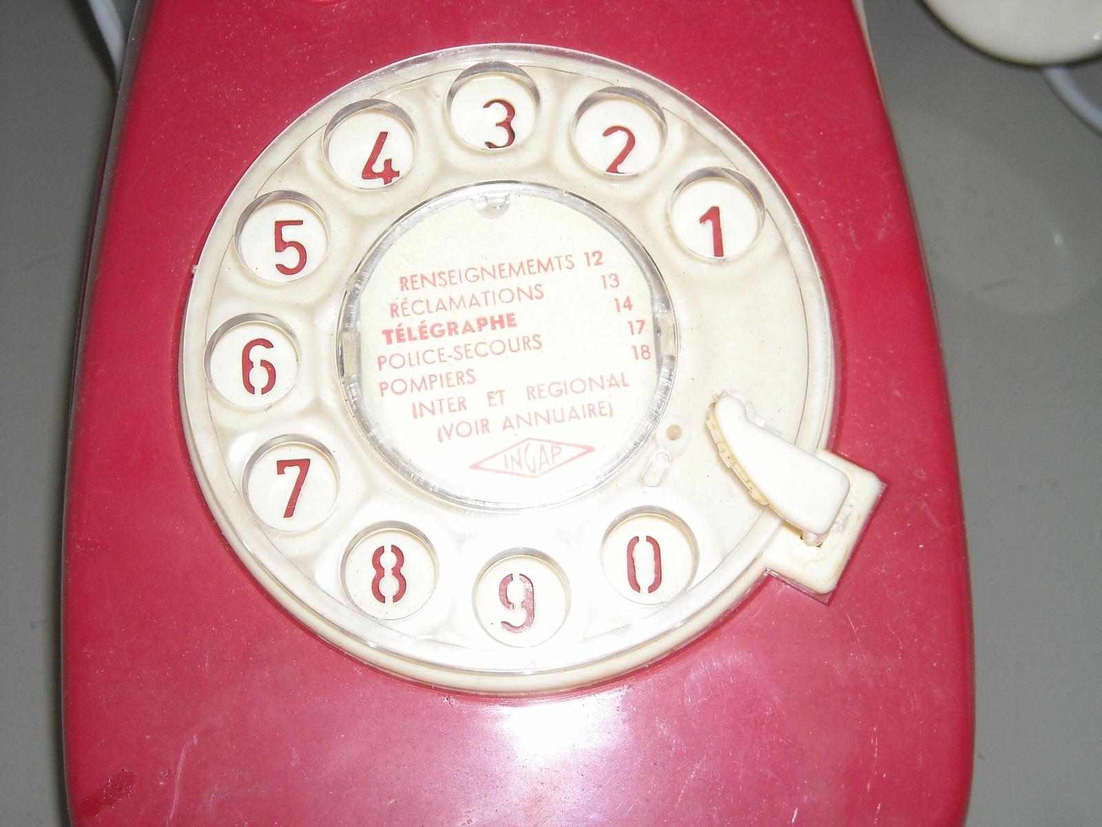 Vecchio Gioco Per Bambini, Telefonia, Coppia Di Telefoni Giocattolo, Ingap, d'Epoca immagine 7